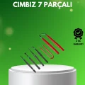 BUĞZ 7 Parça Hassas Çelik Cımbız Seti Elektronik ve Saat Tamiri İçin