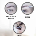 BUĞZ 7 Parça Manikür Pedikür Seti El Ayak Bakımı Çantalı Paslanmaz Çelik
