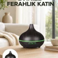 BUĞZ 7 Renk Işıklı Ultrasonik Hava Difüzörü – Sessiz ve Güvenli Kullanım Yeni Nesil