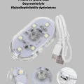  7 Renk Modlu Dokunmatik Sensörlü Mini LED Araç İçi Lamba