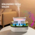 BUĞZ 7 Renk RGB Işıklı Yağmur Damlası Şeklinde Aromaterapi Hava Nemlendirici ve Difüzör