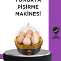  7 Yumurta Kapasiteli Buharlı Yumurta Pişirme Cihazı Sesli Uyarılı