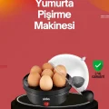  7 Yumurtalık Buharlı Yumurta Pişirme Cihazı Otomatik Kapanma Özellikli