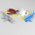  720 Toy Play 6 Parça Deniz Canlıları Figür Seti 10-20 cm - 1 adet stokta olan gönderilir