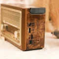 BUĞZ 8 Bantlı Nostaljik Radyo - Bluetooth, USB, SD Kart Desteği ve Hoparlör Özellikli
