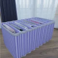  8 Bölmeli Dolap Ve Çekmece Içi Düzenleyici Akordiyon Organizer L-00517 (6 Adet)