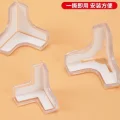 BUĞZ 8 Li Set Silikon Şeffaf Masa Kenarı Koruma Aparatı Bx40