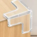 BUĞZ 8 Li Set Silikon Şeffaf Masa Kenarı Koruma Aparatı Bx40