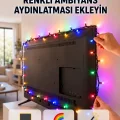 BUĞZ 8 Modlu LED Işık Zinciri İç Mekan Dekoratif Aydınlatma Yeni Nesil