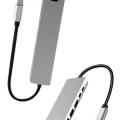 BUĞZ 8 Port Çoklayıcı Macbook Ile Uyumlu Çoğaltıcı Type-C dönüştürücü TF SD kart