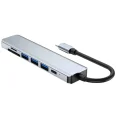  8 Portlu Macbook Çevirici Type C Hub  SD TF USB Çoğaltıcı Ethernet