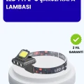 BUĞZ 800 Lumen LED Kafa Lambası COB ve XPE Led Type C Şarjlı Ayarlanabilir