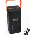 BUĞZ 80000 mAh Taşınabilir Powerbank Süper Hızlı Şarj Çoklu Çıkış ve LED Göstergeli