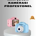 BUĞZ 8MP Mini Çocuk Fotoğraf Makinesi – Pembe Ses Kaydı Özellikli