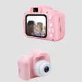 BUĞZ 8MP Mini Çocuk Fotoğraf Makinesi – Pembe Ses Kaydı Özellikli