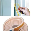 BUĞZ 9 Metre Pencere Izolasyon Bandı Yapışkanlı Cam Yalıtım Süngeri Rüzgar Soğuk Kesici Pimapen Fitili