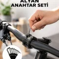 BUĞZ 9 Parça Kısa Tip Alyan Seti Isıl İşlemli Profesyonel Kullanım Yeni Nesil