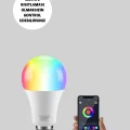BUĞZ 9 Watt Beyaz Işık ve Renk Ayarlı Akıllı LED Ampul