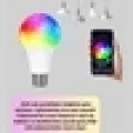 BUĞZ 9 Watt Beyaz Işık ve Renk Ayarlı Akıllı LED Ampul