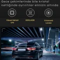  A98 Full Hd 3 Kameralı Araç Içi Güvenlik Kamerası 64gb Uyumlu Ir Gece Görüşü, Ön-arka-iç Kayıt
