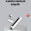 BUĞZ ABS Pirinç Alaşımlı Musluk Başlığı 4 Modlu 360° Dönebilen ve Ekonomik