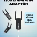 BUĞZ AC1200 USB WiFi Adaptör - BUĞZ