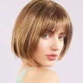  Açık Kahverengi Küt Parti Peruk Küt Saç