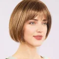  Açık Kahverengi Küt Parti Peruk Küt Saç