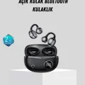BUĞZ Açık Kulak Bluetooth Kulaklık 5.4 APTX Destekli Ergonomik Tasarım