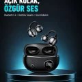 BUĞZ Açık Kulak Bluetooth Kulaklık 5.4 APTX Destekli Ergonomik Tasarım