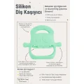 BUĞZ Açık Yeşil Bebek Silikon Diş Kaşıyıcı