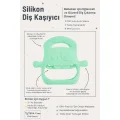 BUĞZ Açık Yeşil Bebek Silikon Diş Kaşıyıcı