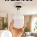 BUĞZ Acil Durumlara Uygun Şarjlı Torch LED Ampul 30 Watt Yeni Nesil
