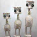 BUĞZ Ahşap 3lü Deve Kuşu Seti 90 Cm Trendy:7