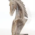 BUĞZ Ahşap At Büstü 30 cm