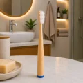 BUĞZ Ahşap - Bambu Mavi Sap - Ayaklı Diş Fırçası Bx40