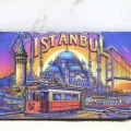 BUĞZ Ahşap İstanbul Temalı Magnet Alk4363