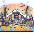 BUĞZ Ahşap İstanbul Temalı Magnet Alk4364