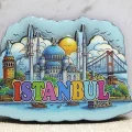 BUĞZ Ahşap İstanbul Temalı Magnet - Model 10