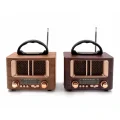 BUĞZ Ahşap Kare Küçük Nostaljik Radyo