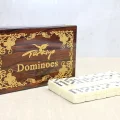 BUĞZ Ahşap Kutulu Domino Oyunu Model 3