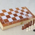 BUĞZ Ahşap Kutulu Satranç Ve Tavla Seti Alk4023