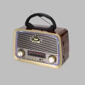 BUĞZ Ahşap Nostaljik Radyo Bluetooth USB SD Kart Destekli