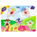  Ahşap Tutmalı Peri Kızı Puzzle