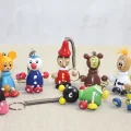 BUĞZ Ahşap Yayli Zıp Zıp Anahtarlik Alk1216