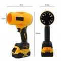 BUĞZ Ahv-18 Turbo Hava Üfleyici | 4 Kademe Hız | 21v 431w Kablosuz Blower | 32.000 Rpm’’
