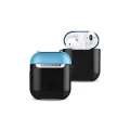 BUĞZ Airpods 2 (2.nesil) 3in1 Kılıf - Siyah-mavi