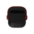 BUĞZ Airpods 2 (2.nesil) Cool Kılıf - Siyah-kırmızı