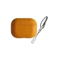 BUĞZ Airpods 3 (3.nesil) 405 Deri Kılıf - Turuncu