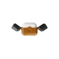BUĞZ Airpods 3 (3.nesil) Basmalı Kılıf - Kahverengi-siyah